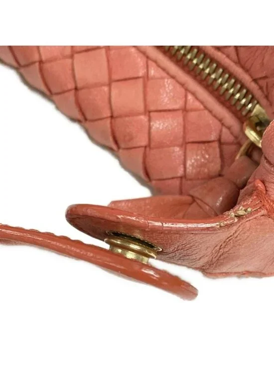 Bottega Veneta Handbag Intrecciato Pink Leather - Picture 14 of 15